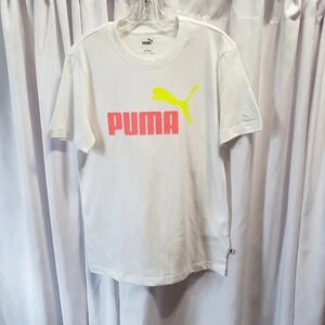 -Puma short sleeve t-shirt white size S